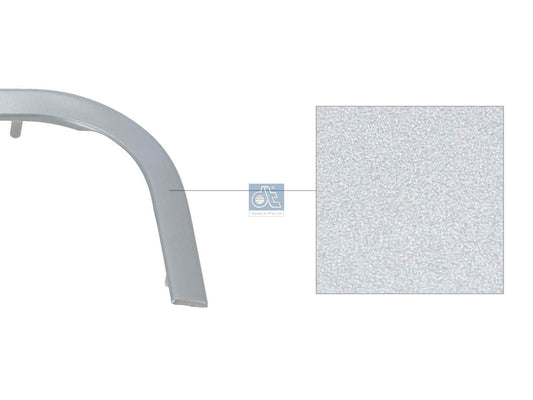 Volvo Trim / Protective Strip, Front Fairing (OEM 8144527) Heavy Truck — view 2