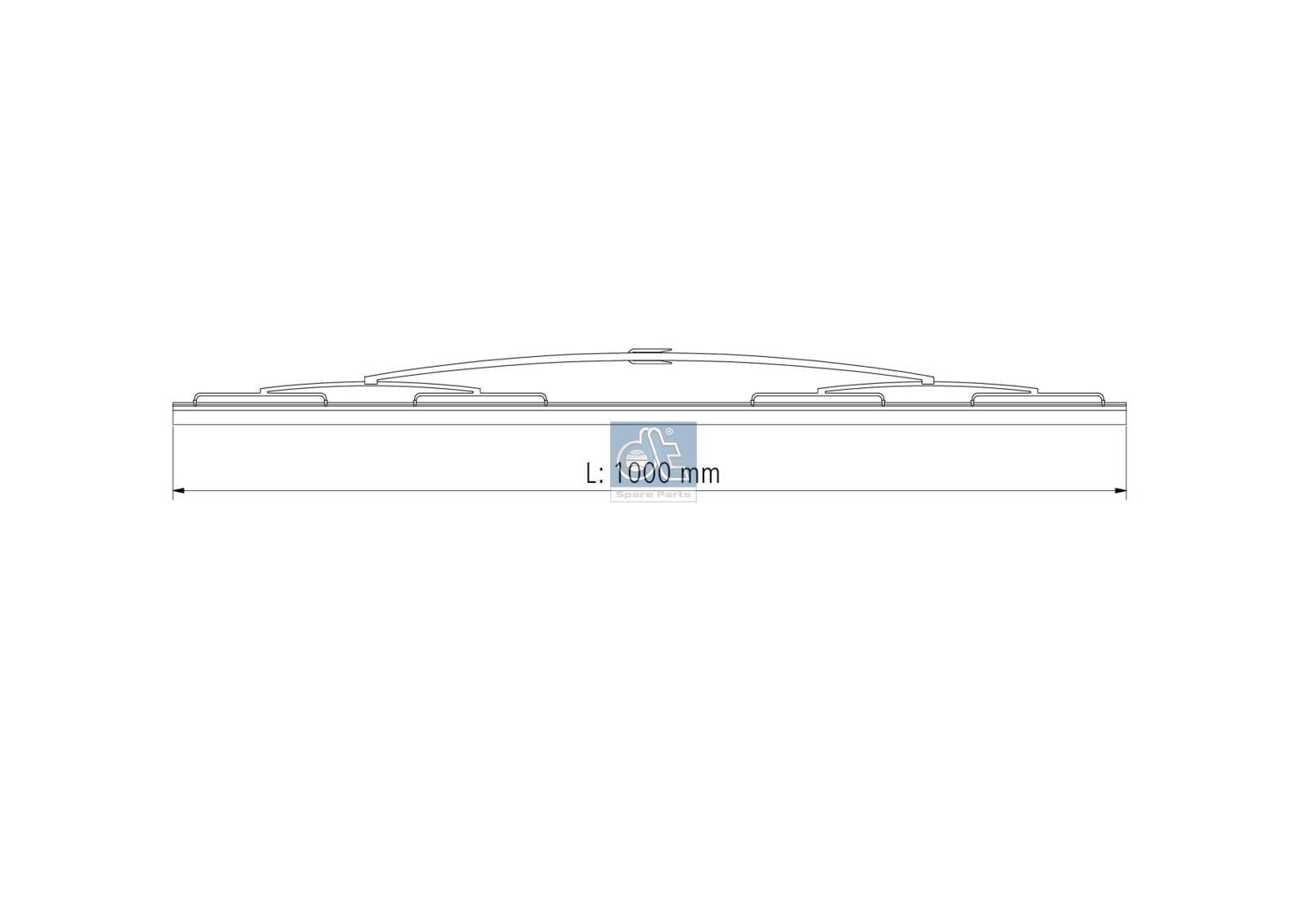 MAN Wiper Blade (OEM 81.26440.0049) and Other Heavy Trucks