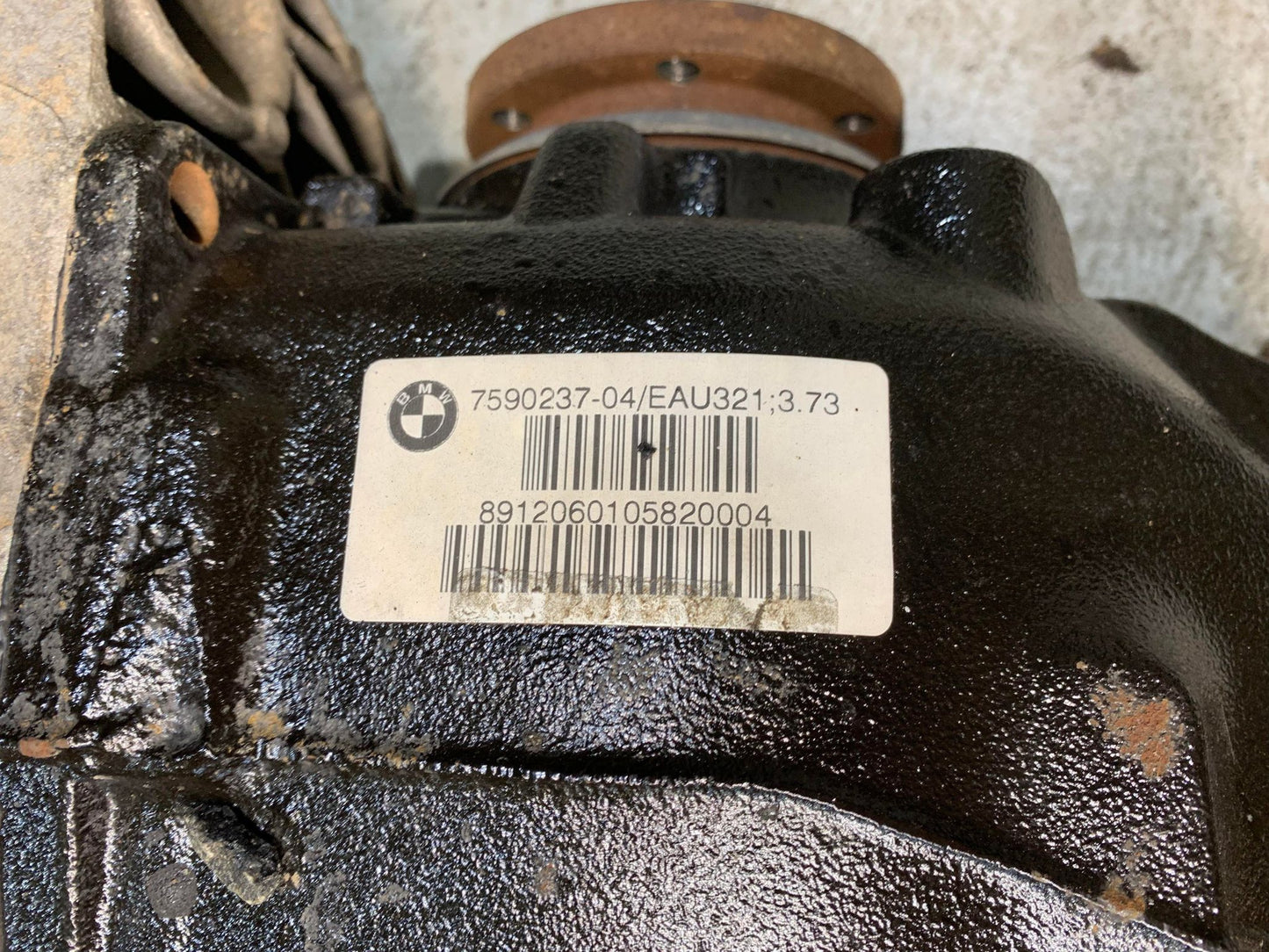 BMW 1 3 SERIES E82 E87 E88 E90 REAR DIFFERENTIAL 6 CYLINDER RATIO 3:73 7591107