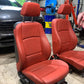 BMW 1 SERIES E82 COUPE CORAL RED COMPLETE INTERIOR