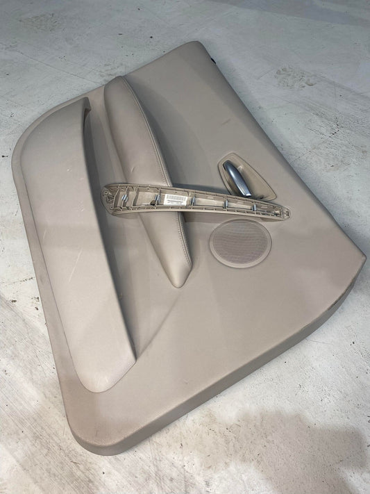 BMW 1 SERIES E87 PRE LCI FRONT LEFT DOOR CARD BIEGE