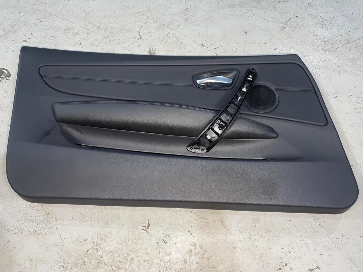 BMW 1 SERIES E82 E88 FRONT LEFT PASSENGER DOOR CARD