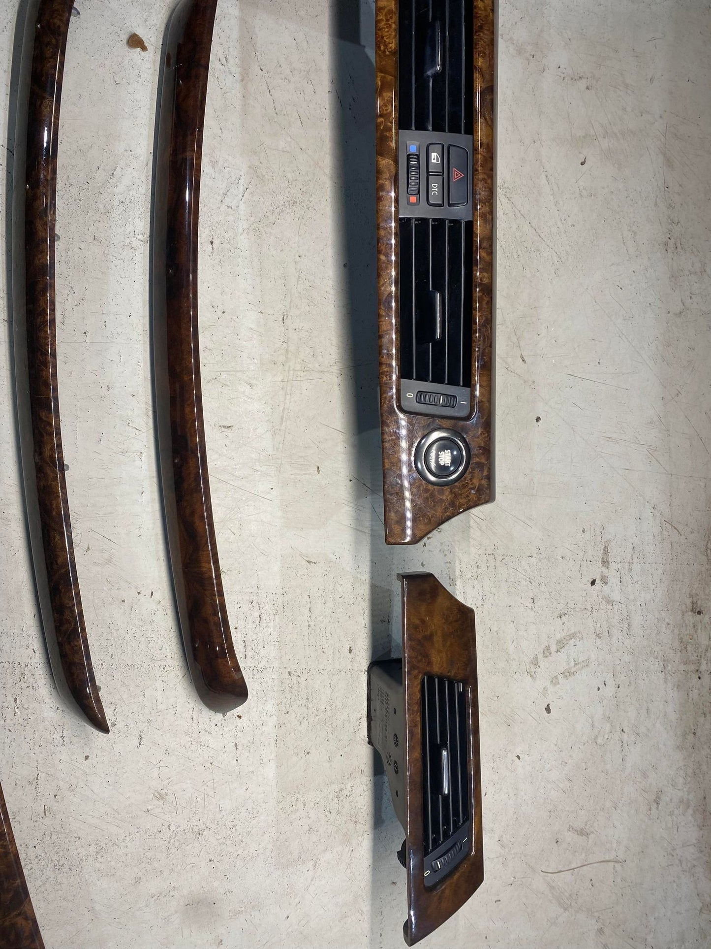 BMW 3 SERIES E92 E93 WALNUT WOODGRAIN TRIM SET