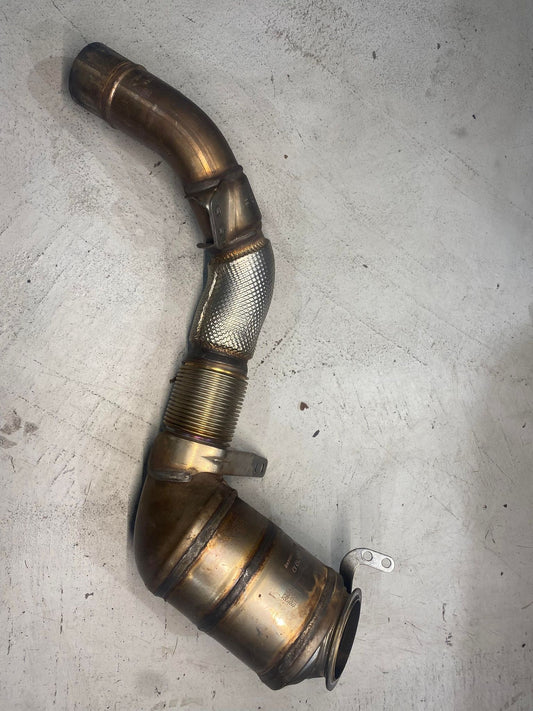 BMW X5M X6M S63R CATALYTIC CONVERTER CYLINDER 1-4 7847985