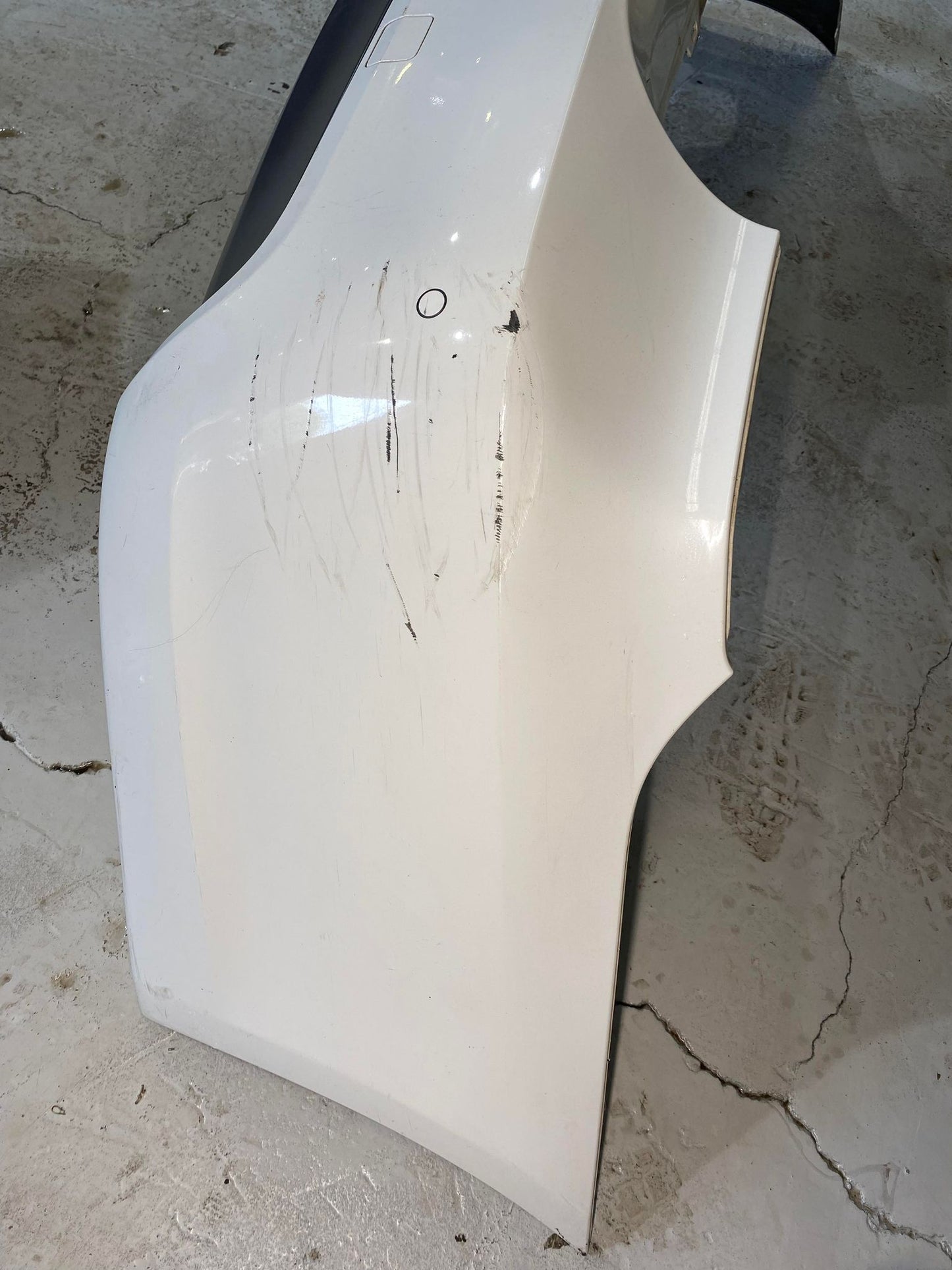 BMW 3 SERIES E90 REAR M-SPORT BUMPER WHITE 7906500 15657711