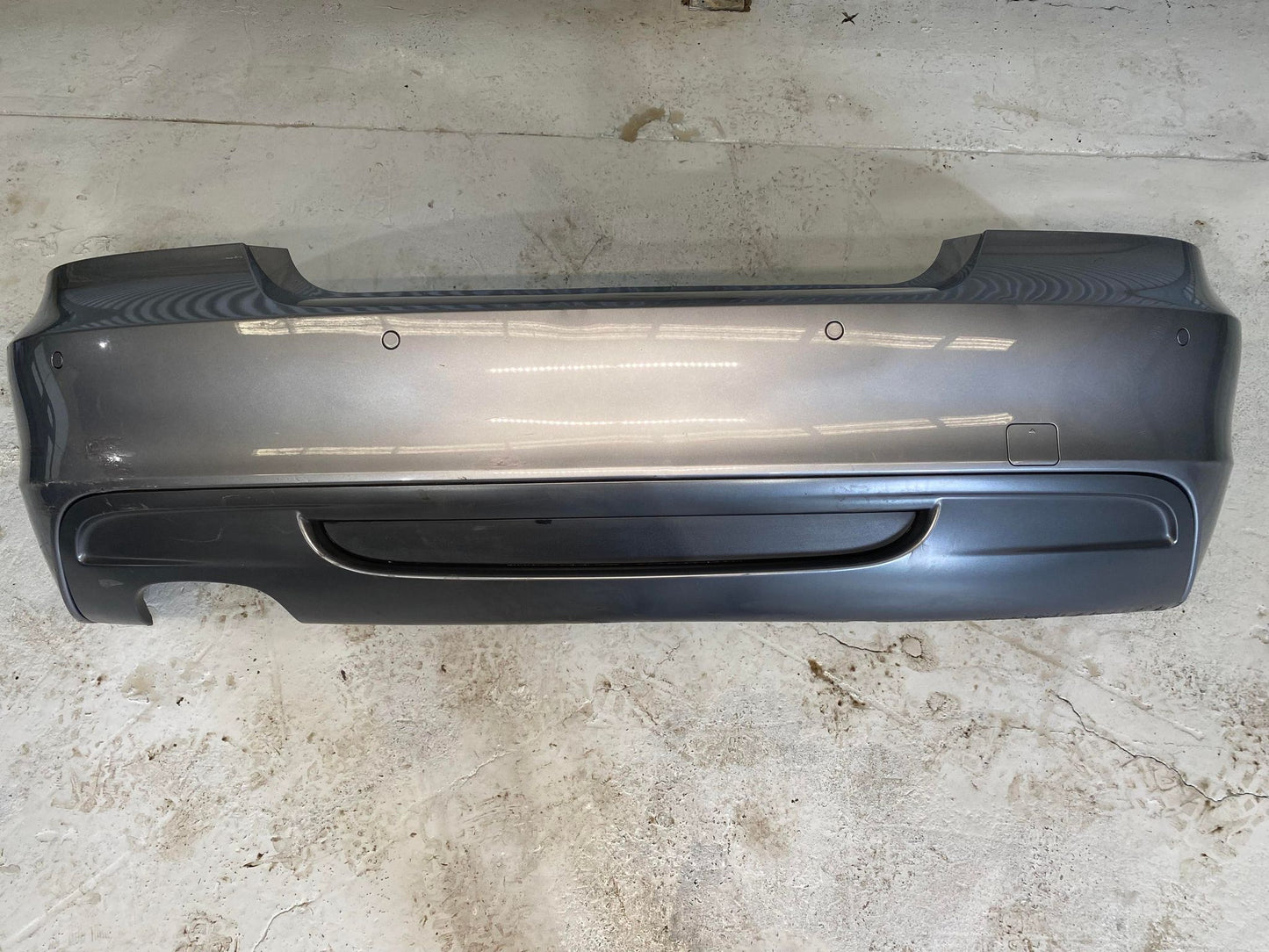 BMW 1 SERIES E82 E88 REAR M-SPORT BUMPER GREY 51128045455
