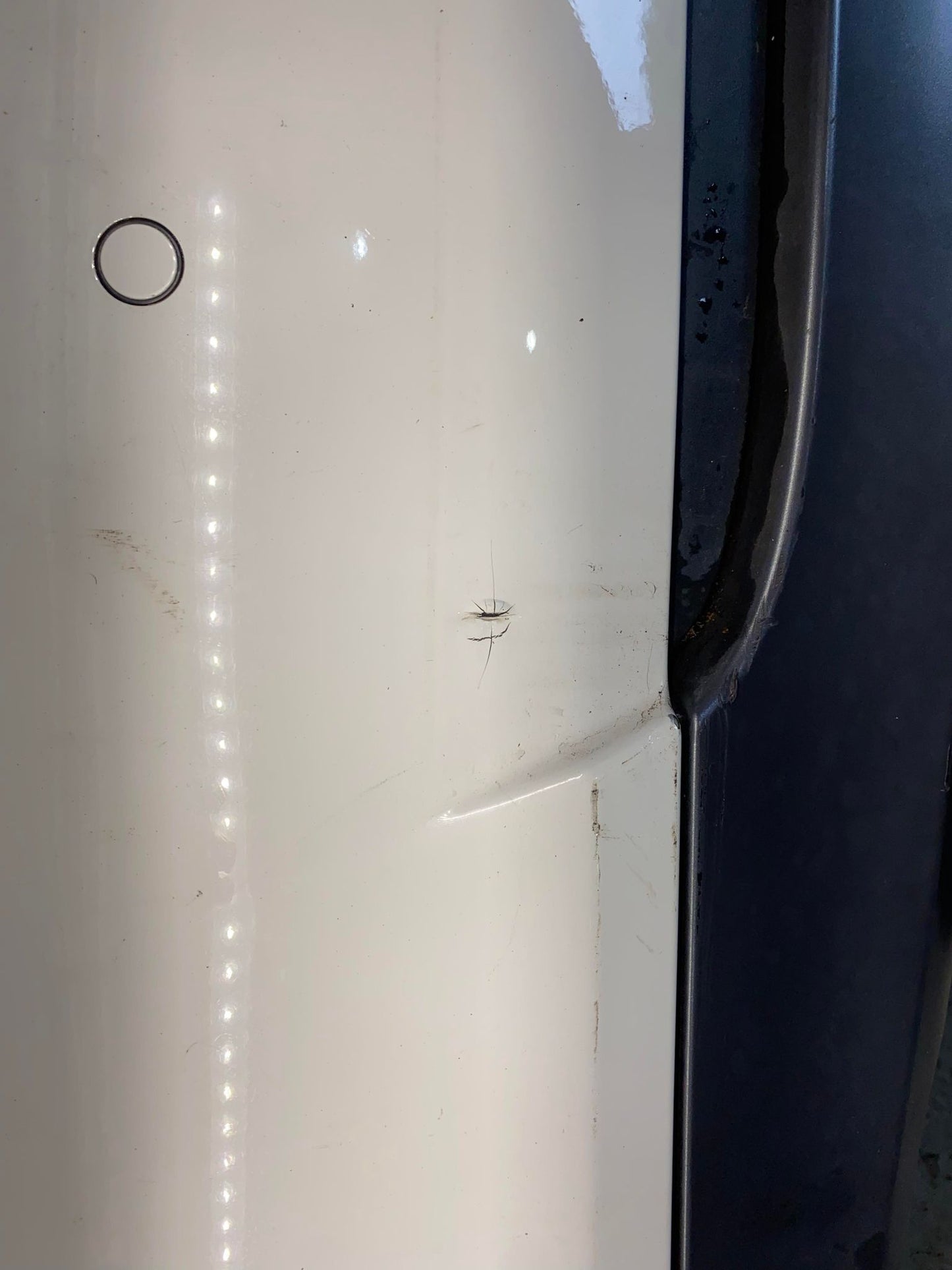 BMW 3 SERIES E90 REAR M-SPORT BUMPER WHITE 7906500 15657711