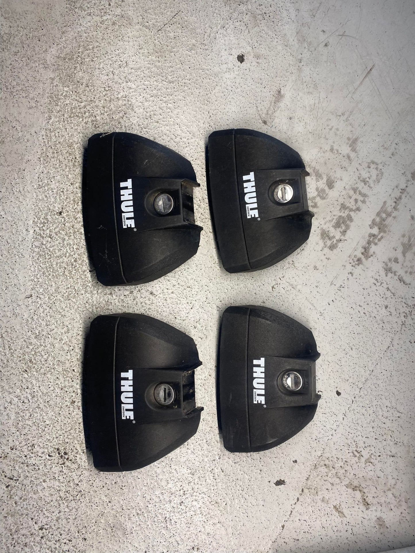 VW CADDY 2K THULE ROOF RACKS