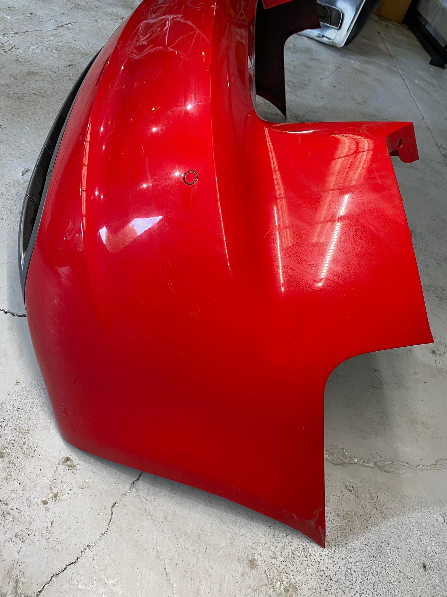 AUDI A3 8P 5DR REAR S-LINE BUMPER RED 8P4807511