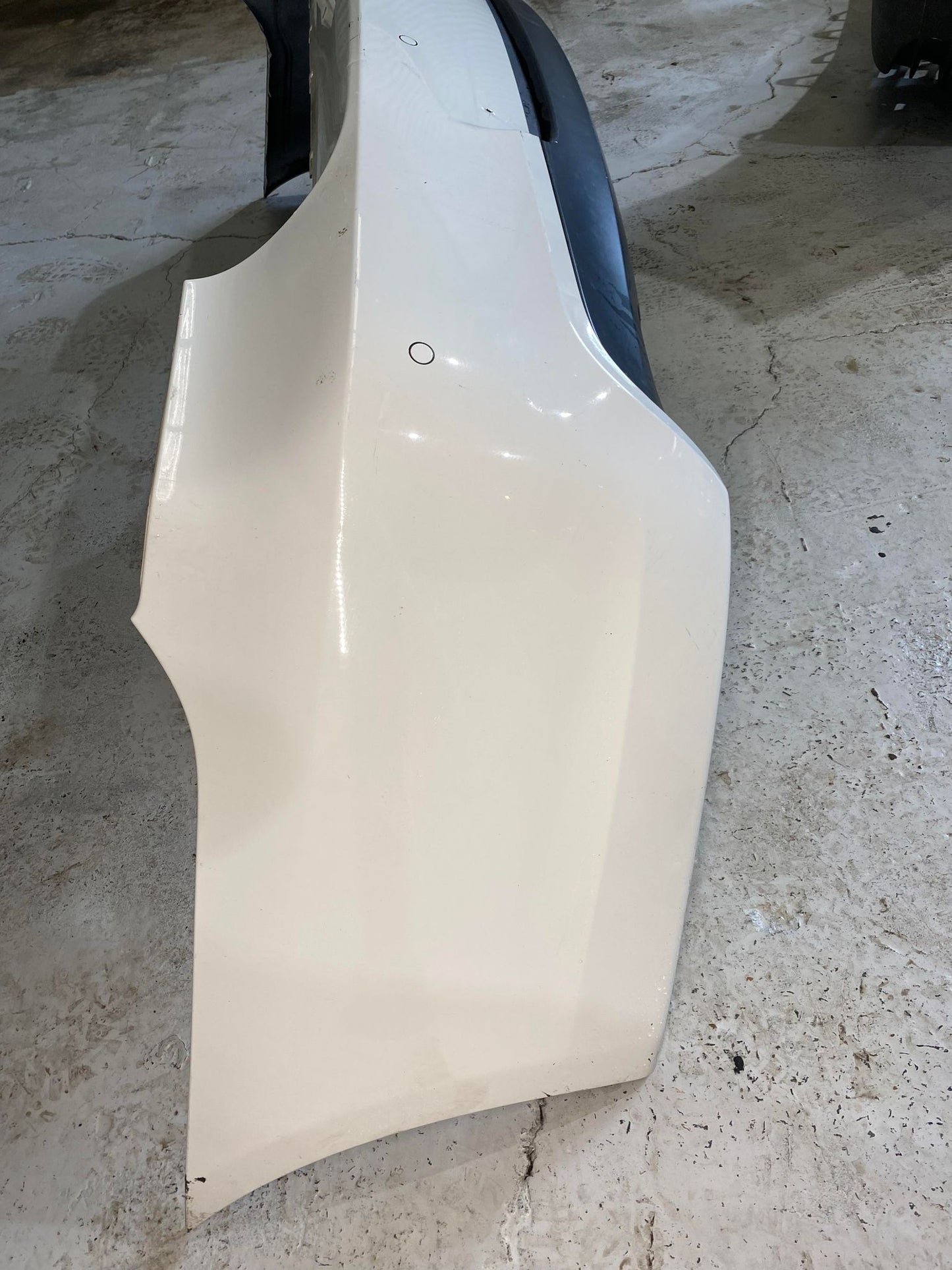 BMW 3 SERIES E90 REAR M-SPORT BUMPER WHITE 7906500 15657711