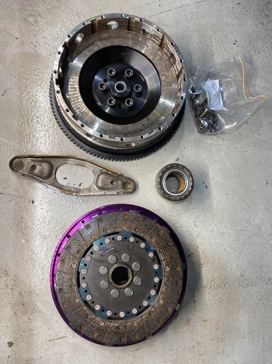 BMW 1 3 SERIES N54 Xtreme Clutch KBM23596-2E 230mm Rigid Solid Ceramic Twin Plate Clutch Kit Incl SMF