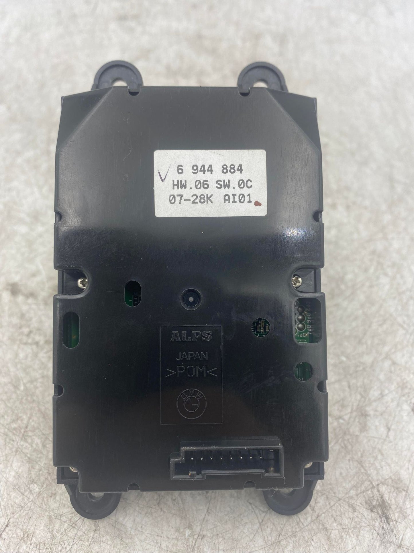 BMW 5 SERIES E60 I-DRIVE NAVIGATION CONTROL SWITCH 6944884