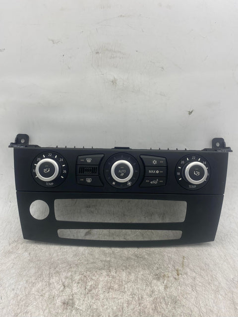 BMW 5 SERIES E60 HEATER/AC CONTROLS 9161609