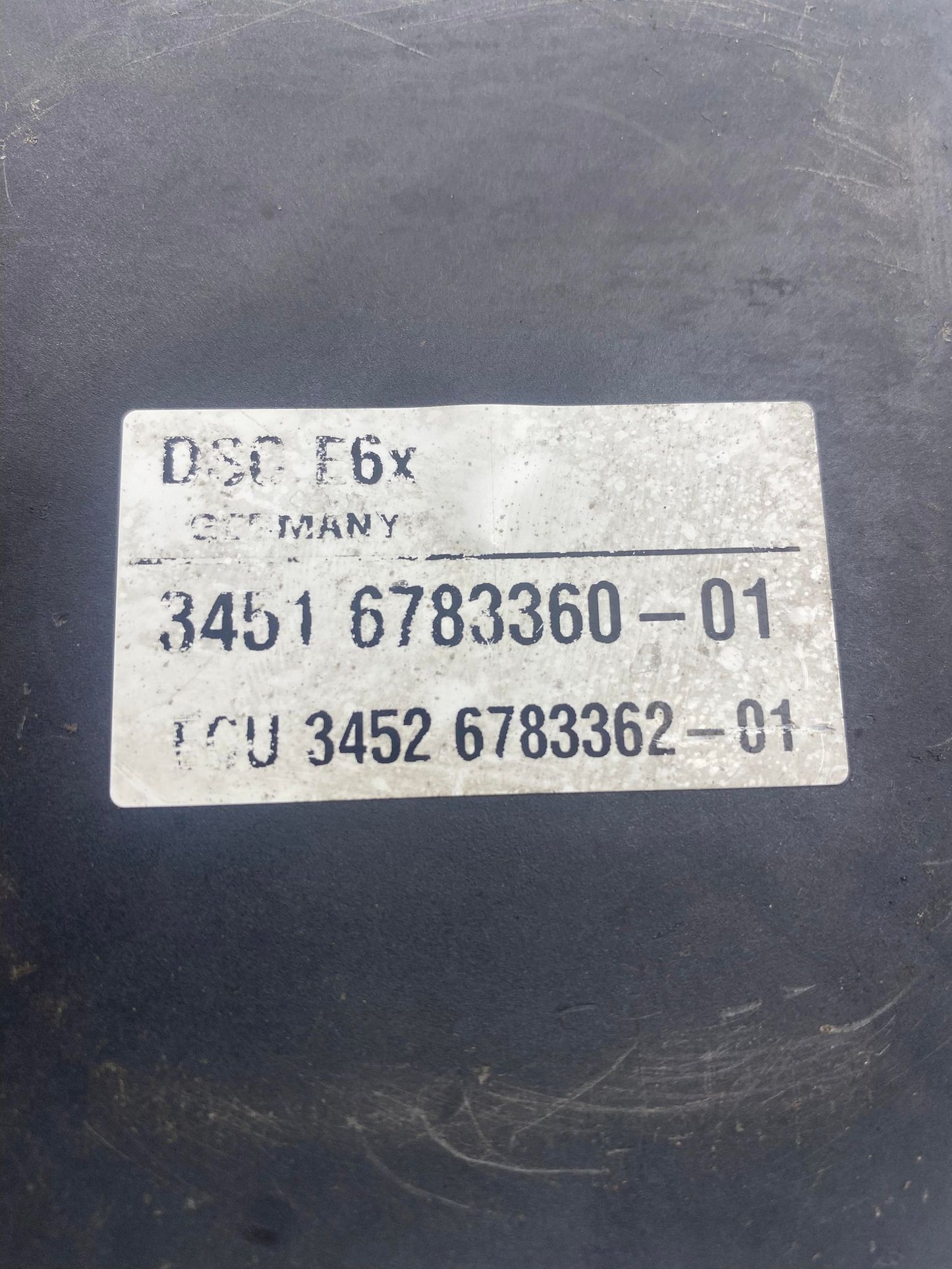 BMW 5 SERIES E60 ABS PUMP 6783360