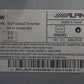 BMW 1 3 SERIES ALPINE AMPLIFIER PDA-F200 65410445683