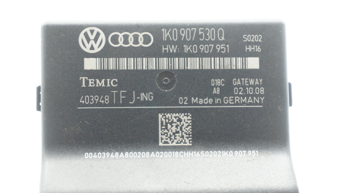 AUDI A3 8P GATEWAY CONTROL MODULE 1K0907530Q