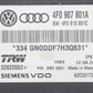 Audi A6 C6 ECU Electronic Park Brake 4F0907801A