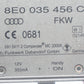 AUDI A6 C6 A8 D3 Q7 AERIAL ANTENNA AMPLIFIER CONTROL MODULE 8E0035456C