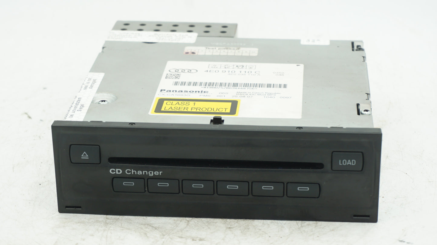 AUDI A6 A8 CD CHANGER 4E0910110C