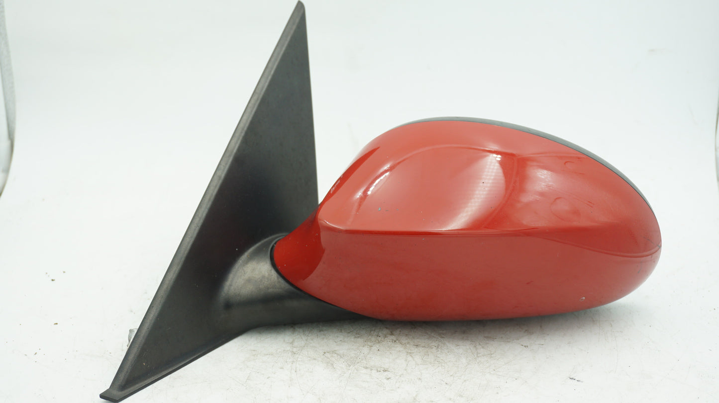 BMW 1 SERIES E87 LHS LEFT SIDE MIRROR RED 010803