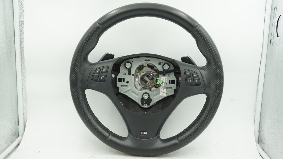 BMW 1 3 SERIES M-SPORT LCI STEERING WHEEL W/ PADDLE SHIFT - LRI Autoparts