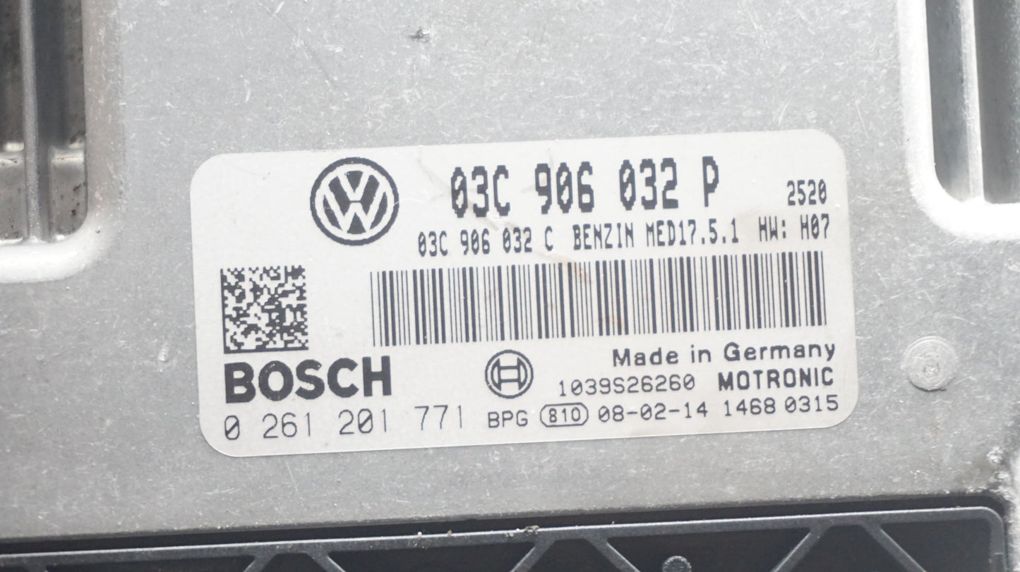 VW GOLF MK5 1.4TSI ENIGINE ECU 03C906032P