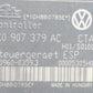 VOLKSWAGEN MK5 AUDI A3 8P ABS PUMP MODULE 1K0614517AE 1K0907379AC
