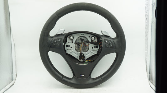 BMW 1 3 SERIES M-SPORT LEATHER STEERING WHEEL W/ PADDLE SHIFT