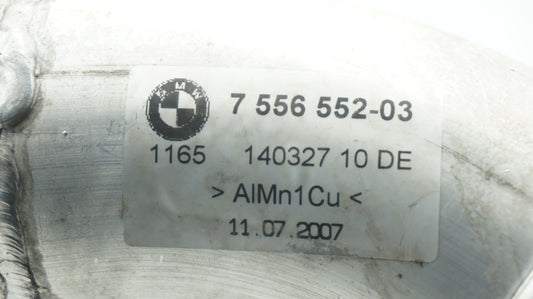 BMW 1 3 SERIES N54 TURBO CHARGE AIR PIPE 7556552