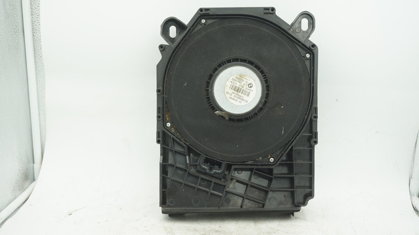 BMW E82 E87 E88 E90 E91 E92 RIGHT PASSENGER UNDER SEAT SUBWOOFER 9143986