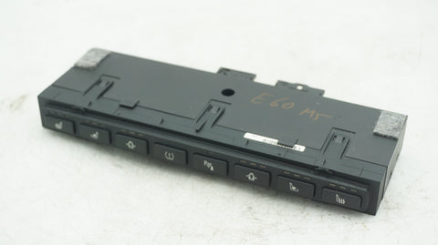 BMW 5 SERIES E60 M5 SEAT SWITHCING CENTRE CONSOLE PDC 6969450