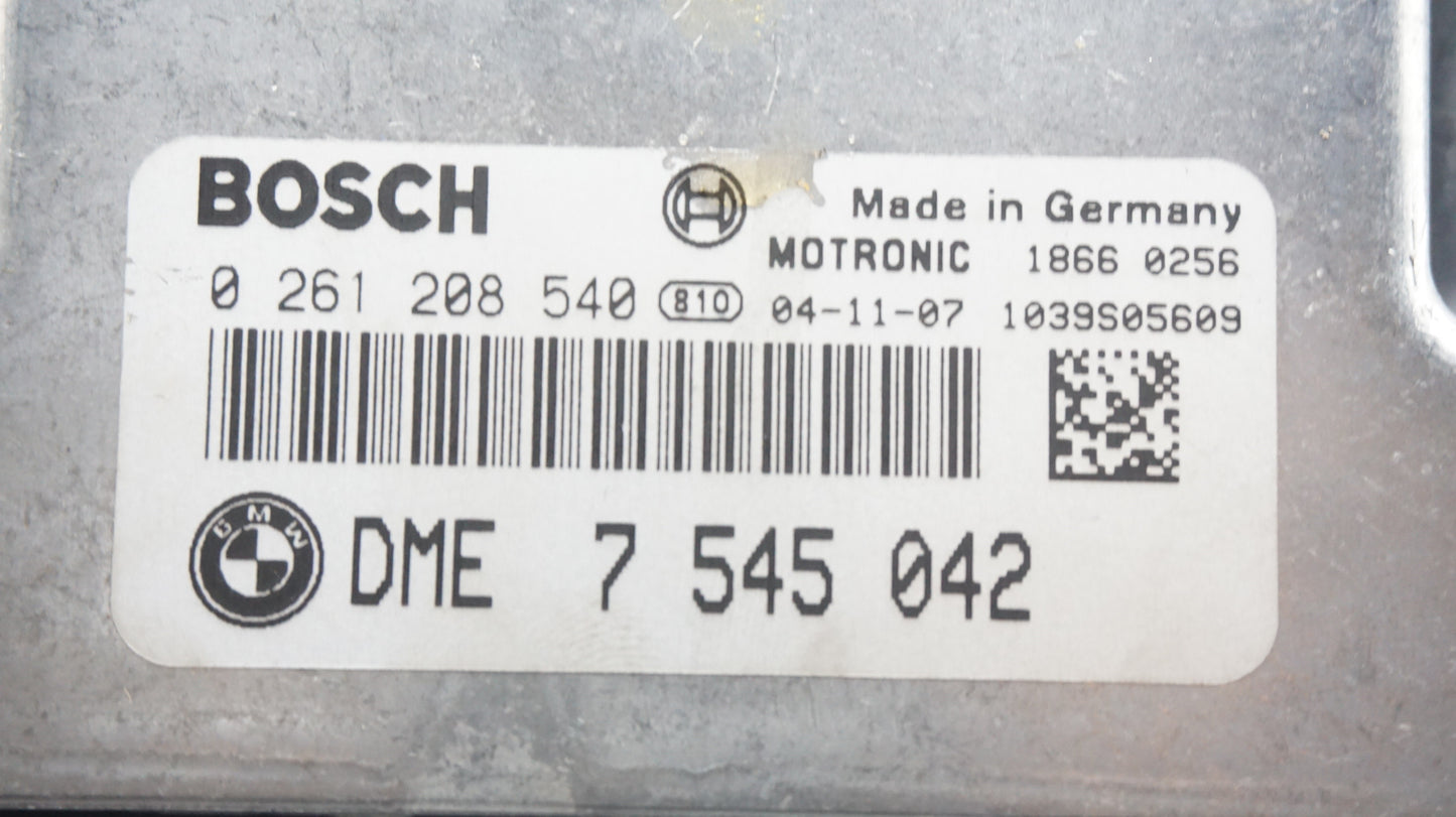 BMW 1 3 SERIES N46 ECU DME 7545042