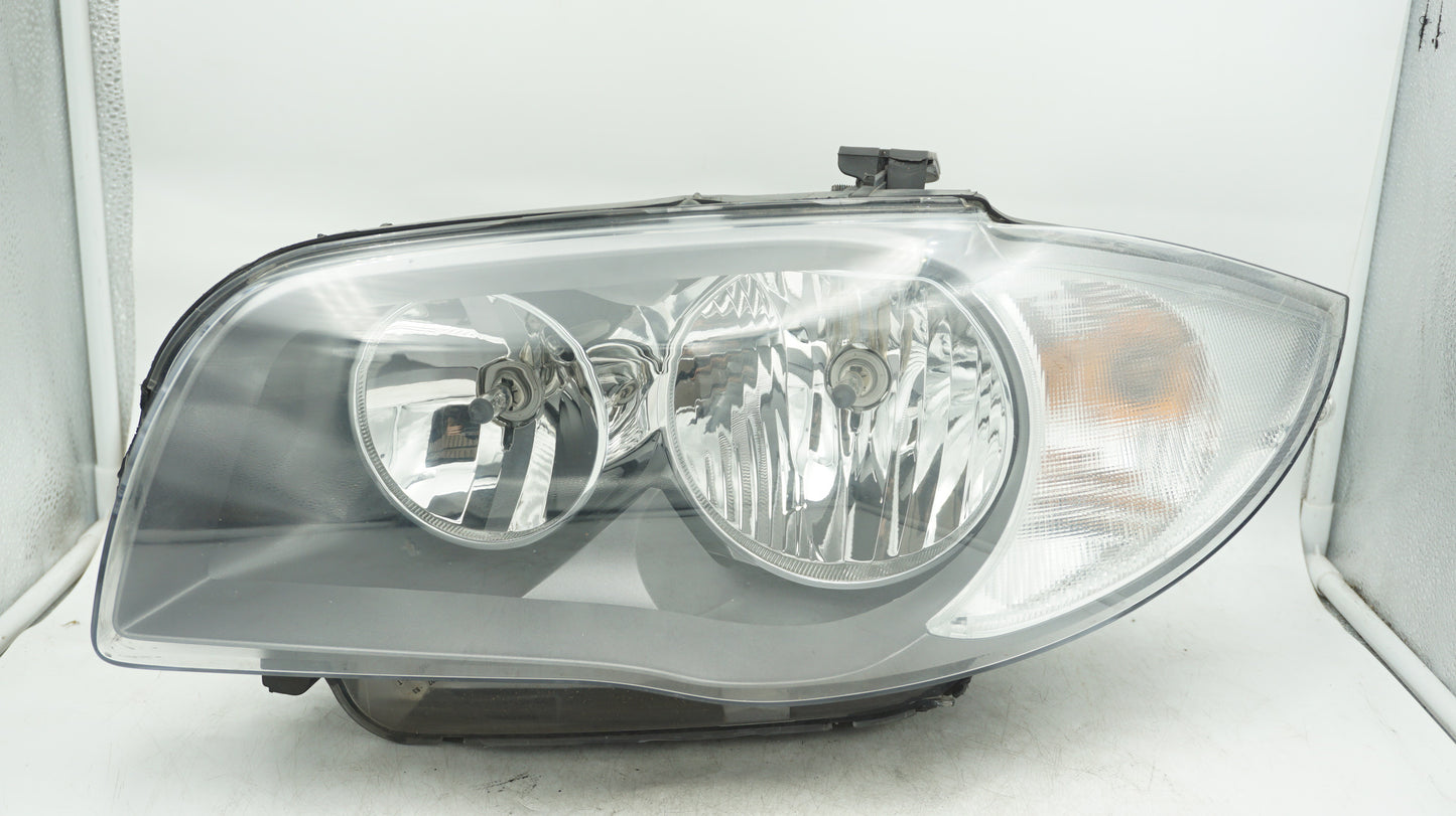 BMW 1 SERIES E82 E87 E88 PASSENGER SIDE LHS HALOGEN HEADLIGHT 7249651