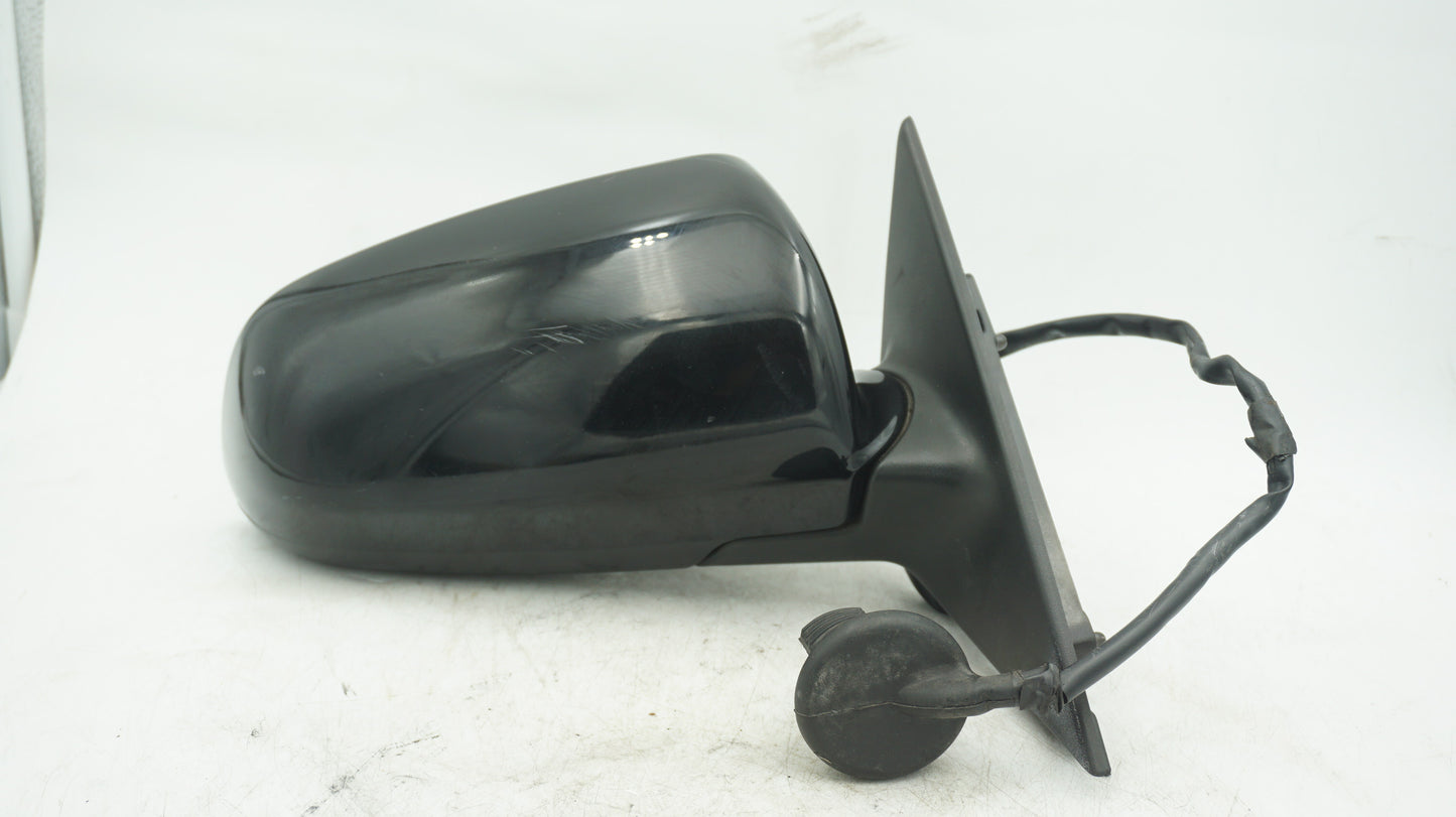 AUDI A3 8P RHS RIGHT DRIVERS MIRROR BLACK E1010754