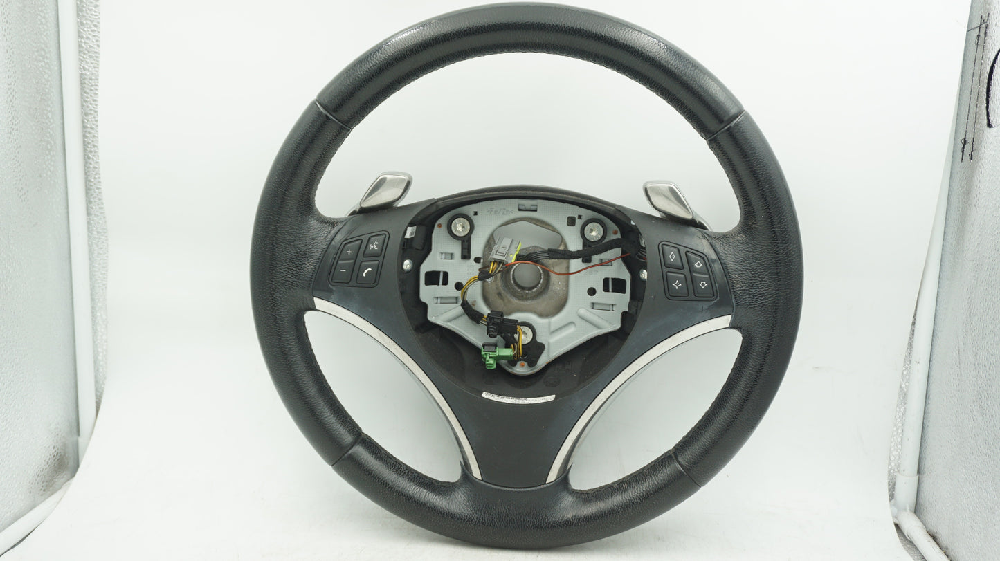 BMW 1 3 SERIES E82 E87 E88 E90 E92 E93 STEERING WHEEL W/ PADDLESHIFT