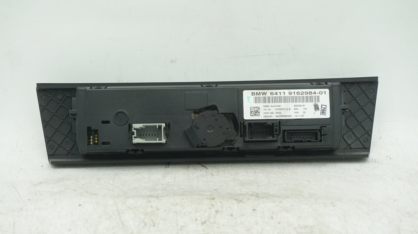 BMW 3 SERIES AC AIR CONDITIONING CONTROL UNIT 9162984