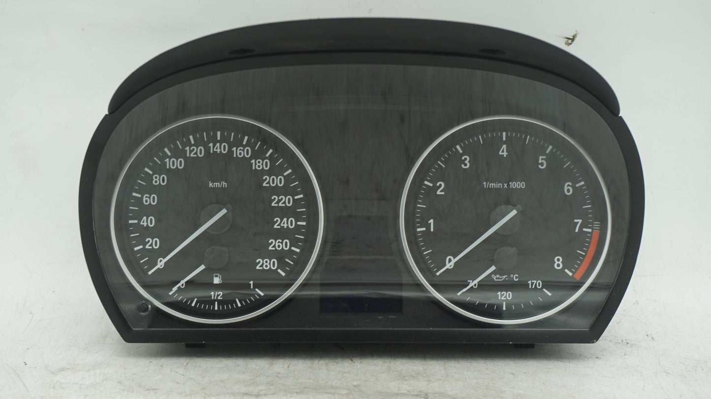 BMW 1 3 SERIES E82 E88 E90 E92 135I 335I N54 SPEEDO CLUSTER 9166856