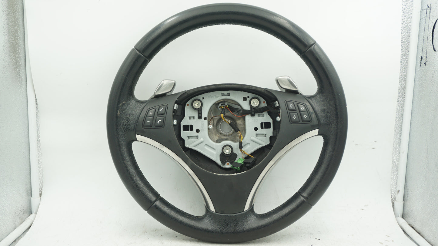 BMW 1 3 SERIES E82 E87 E88 E90 E92 E93 STEERING WHEEL W/ PADDLESHIFT