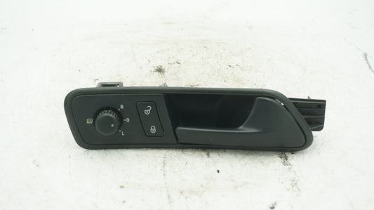 VW CADDY LEFT PASSENGER DOOR HANDLE AND LOCK SWITCH 2K2837114