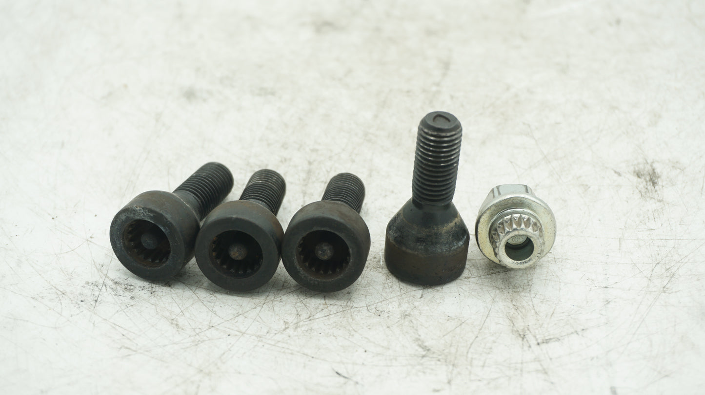 5X120 OEM BMW LOCK NUT SET