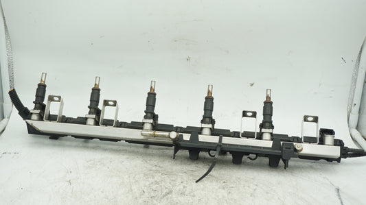 BMW 1 3 5 X SERIES 3.0L N52 N52N FUEL INJECTORS WITH RAIL