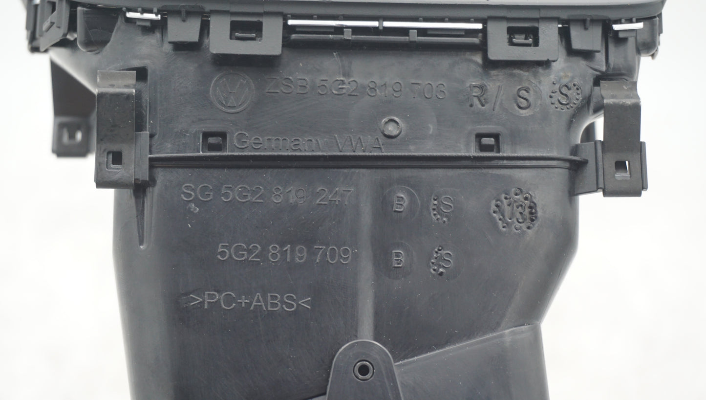 VW GOLF MK7 FRONT LEFT PASSENGER AIR VENT 5G2819247