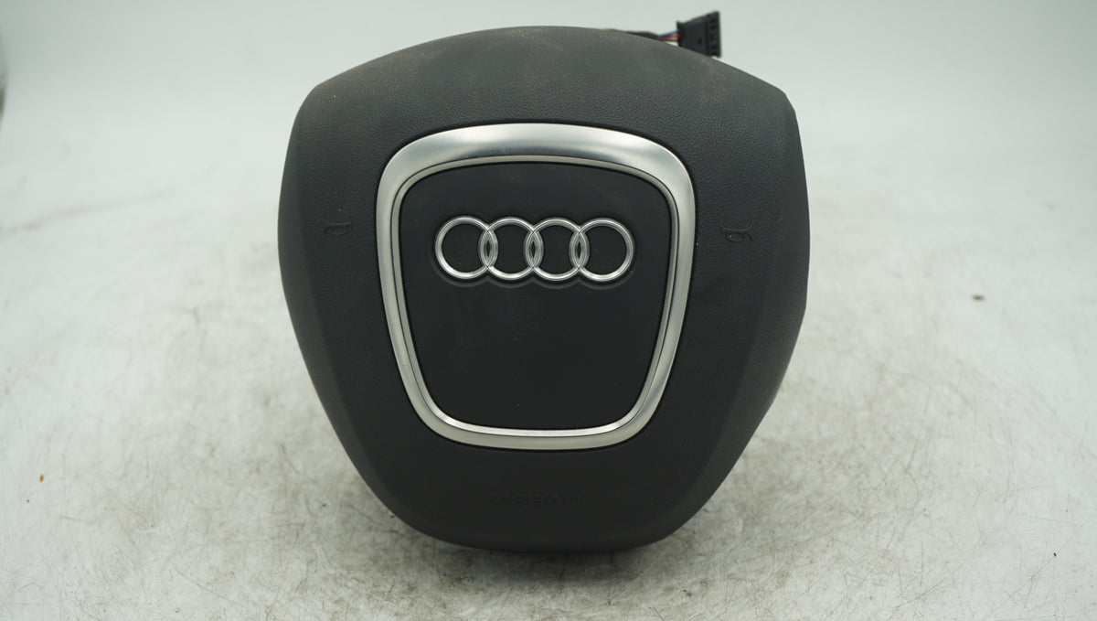 AUDI A3 8P LEATHER STEERING WHEEL AIRBAG 8P0880201CB - LRI Autoparts