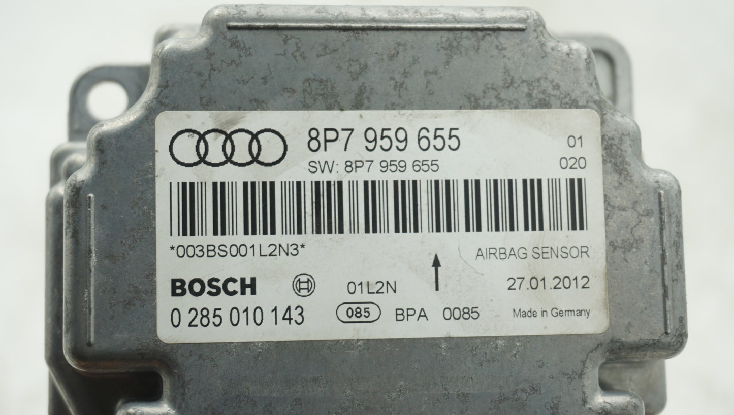 AUDI A3 AIRBAG CONTROL MODULE 8P7959655