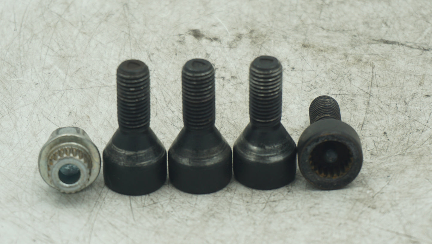 5X120 OEM BMW LOCK NUT SET