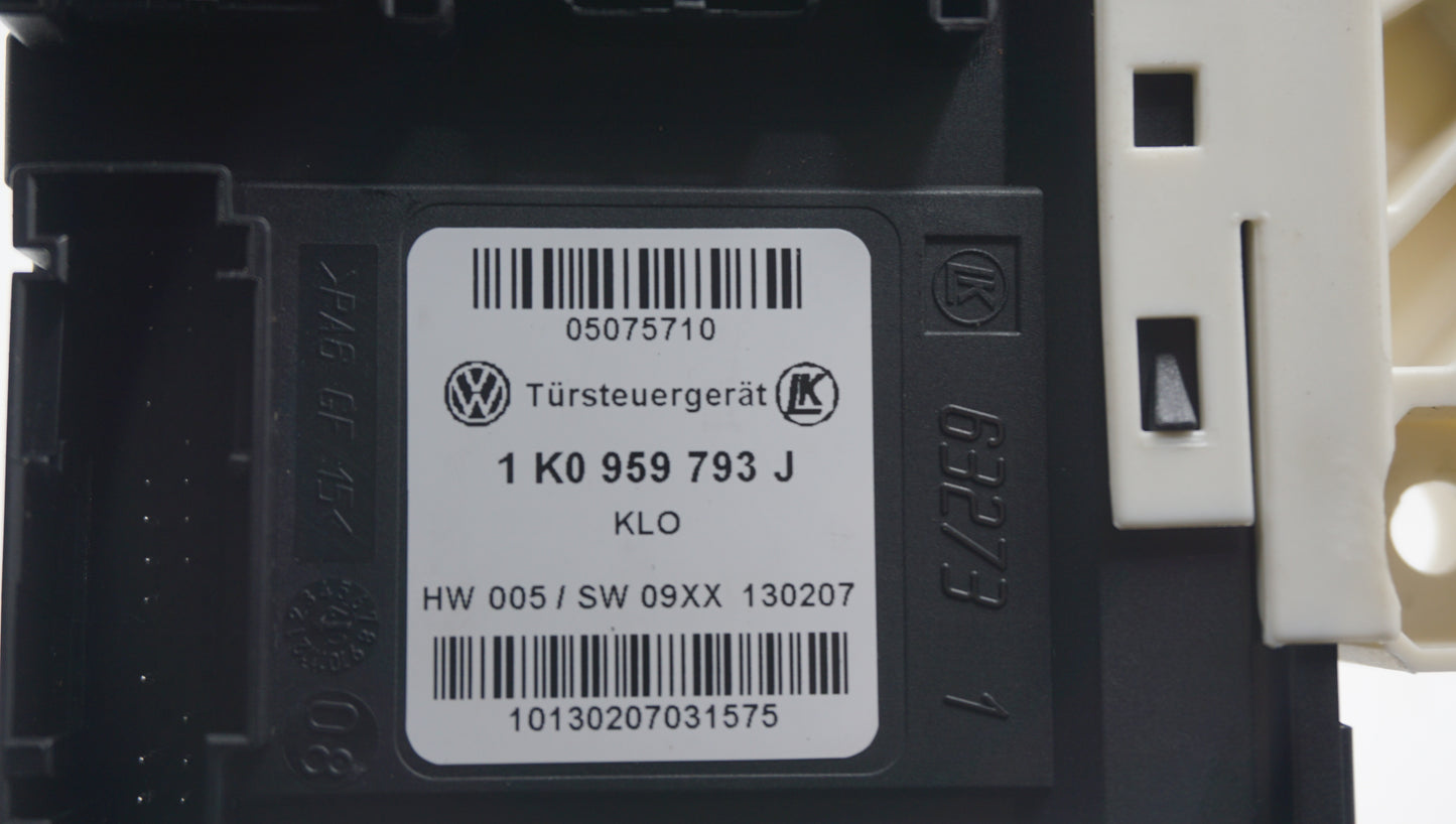 VW CADDY AND MK5 GOLF FRONT DRIVERS RHS WINDOW MOTOR REGULATOR 1K0959793J