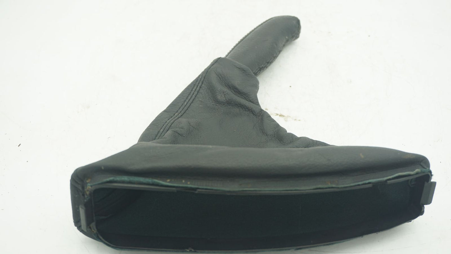 BMW 3 SERIES E46 BLACK LEATHER HANDBRAKE COVER