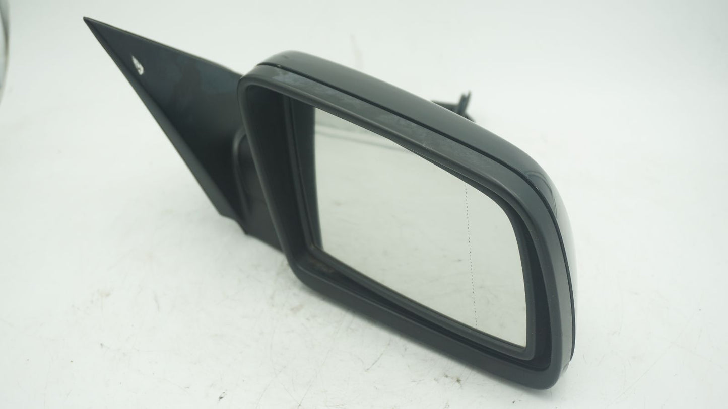 BMW 5 SERIES E60 E61 RHS DRIVERS SIDE ELECTRIC HEATED MIRROR BLACK 7043437