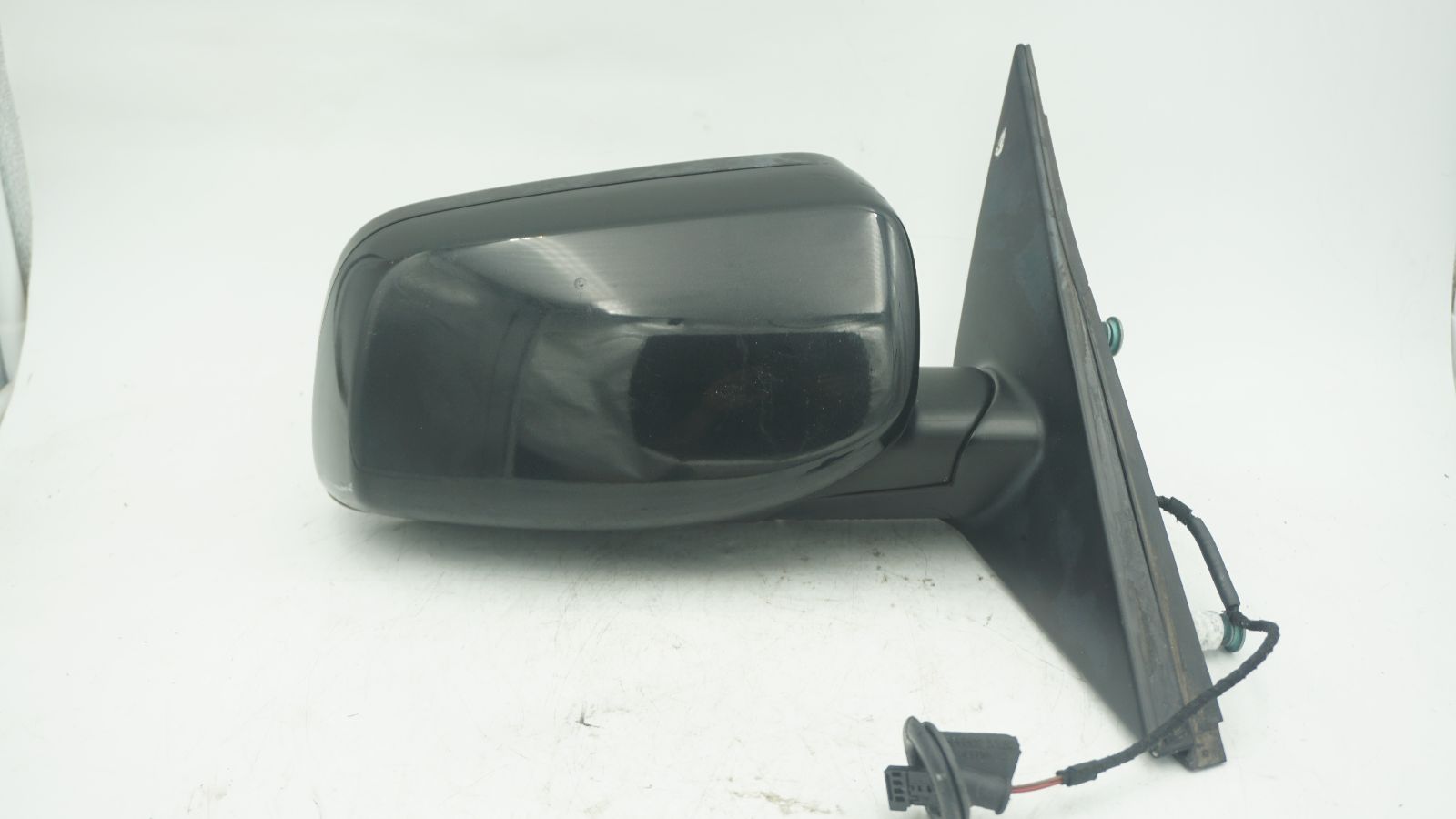 BMW 5 SERIES E60 E61 RHS DRIVERS SIDE ELECTRIC HEATED MIRROR BLACK 7043437