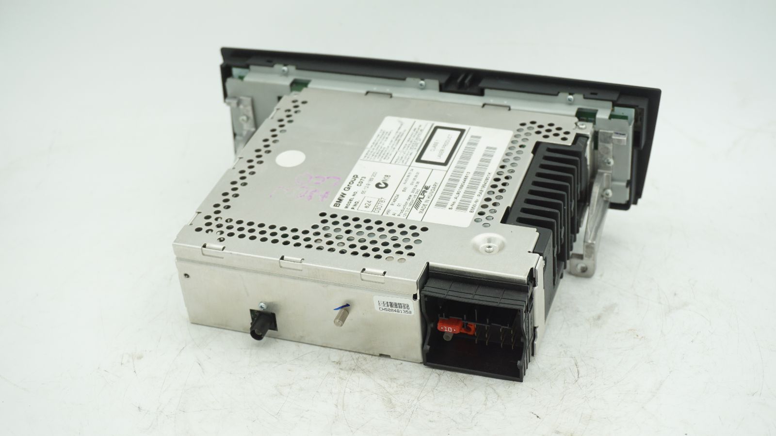 REFURBISHED BMW 1 3 SERIES PROFESSIONAL CD73 RADIO HEAD UNIT 9189200